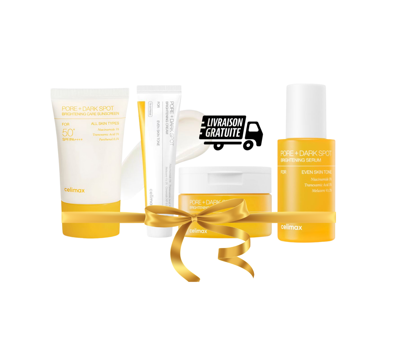 pack promotionnel celimax ( pore + dark spot ) (livraison gratuite )