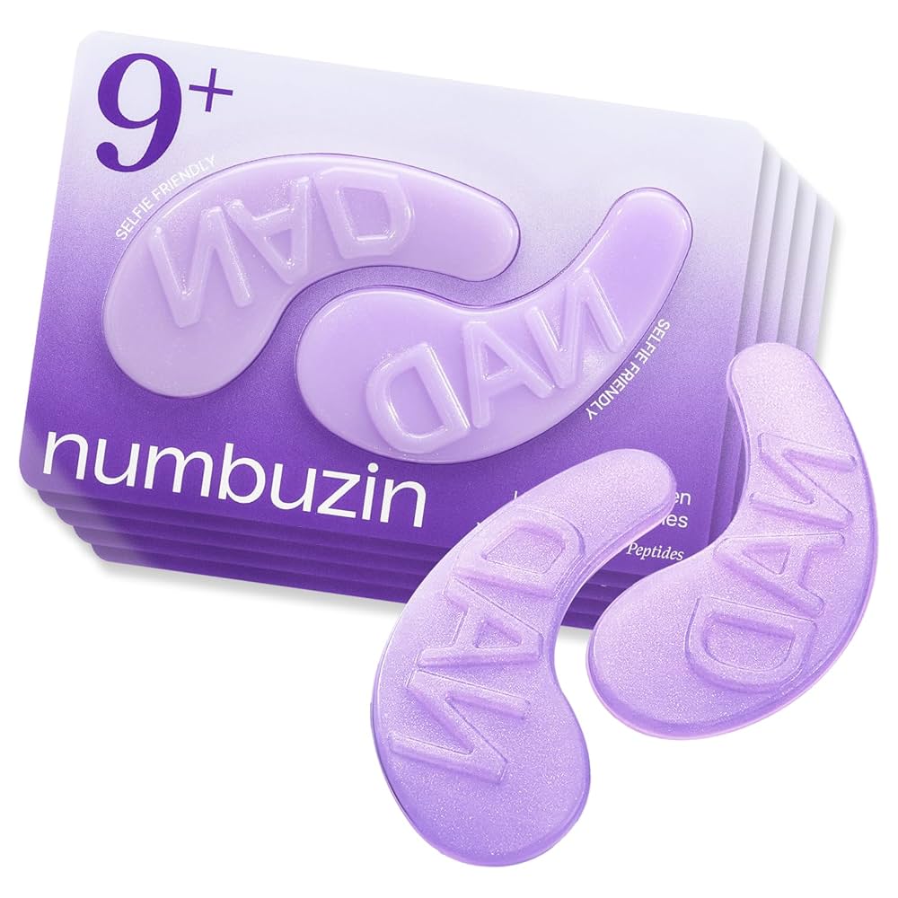 numbuzin No.9 NAD+ Collagen Under Eye Patches - 5 Patches