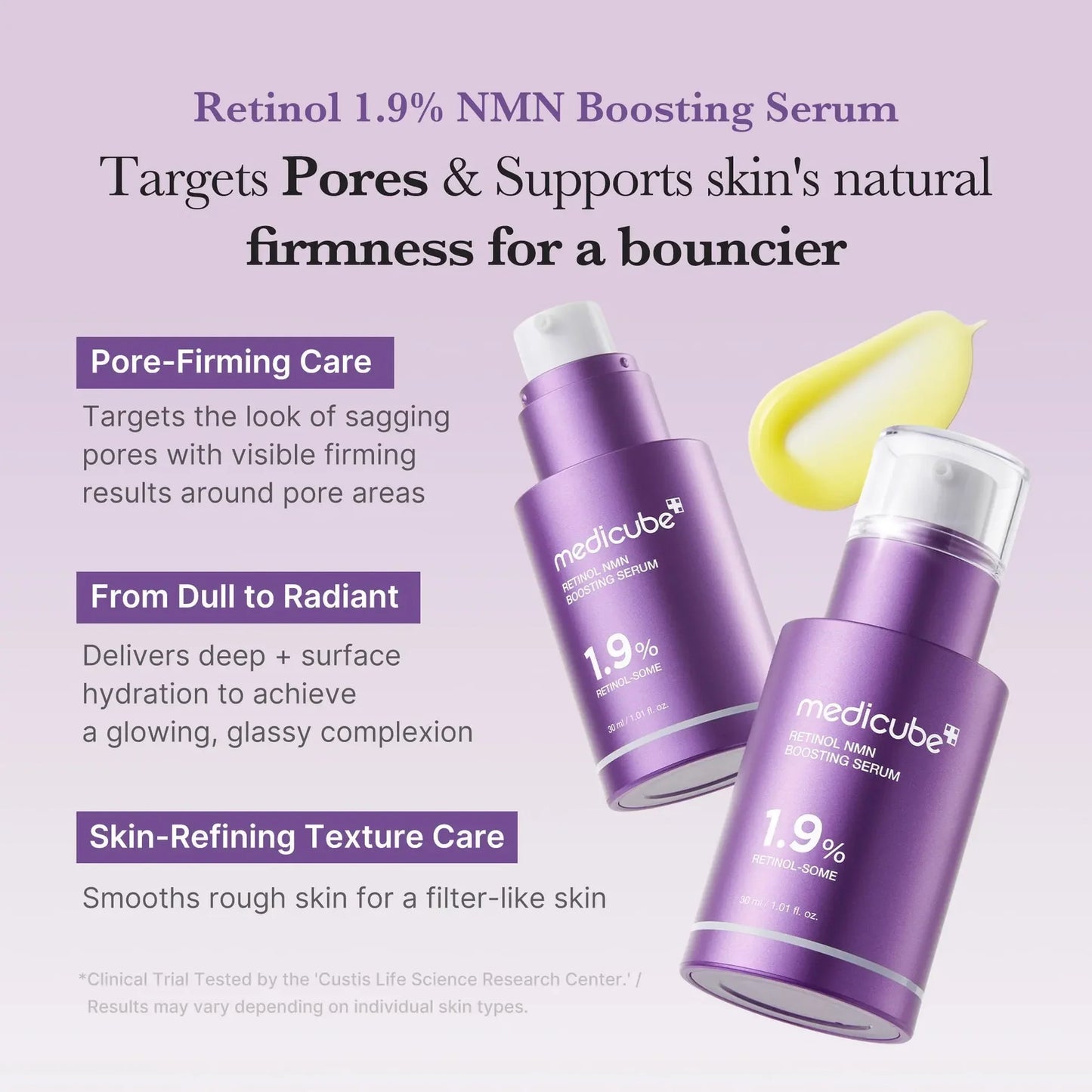 MEDICUBE Retinol NMN Radiance Booster 1.9% Serum 30 ml