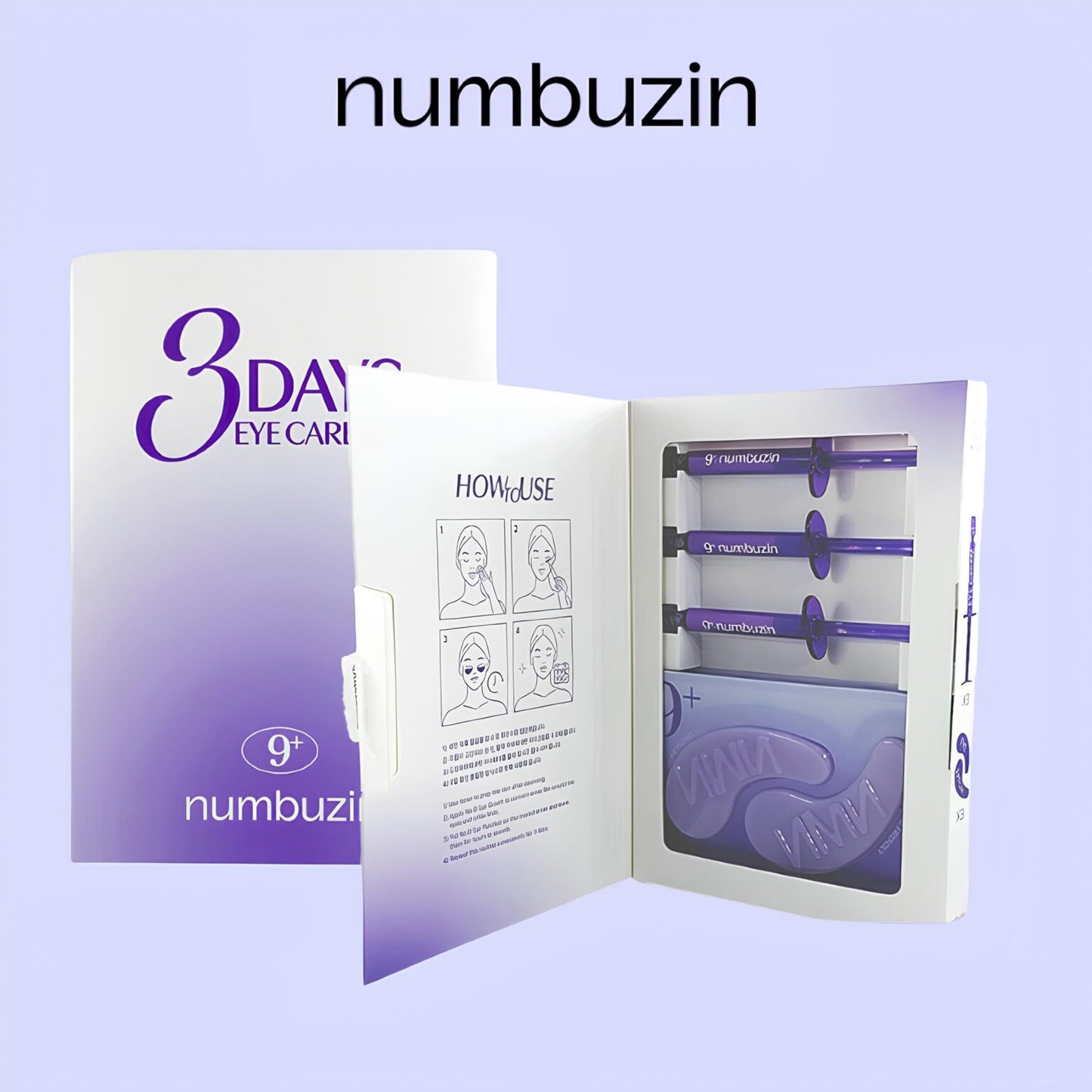 NUMBUZIN NO.9 3 DAYS EYE CARE KIT