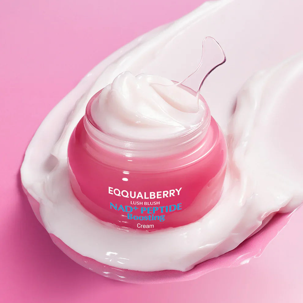 eqqualberry nad+ peptide boosting cream 50ml