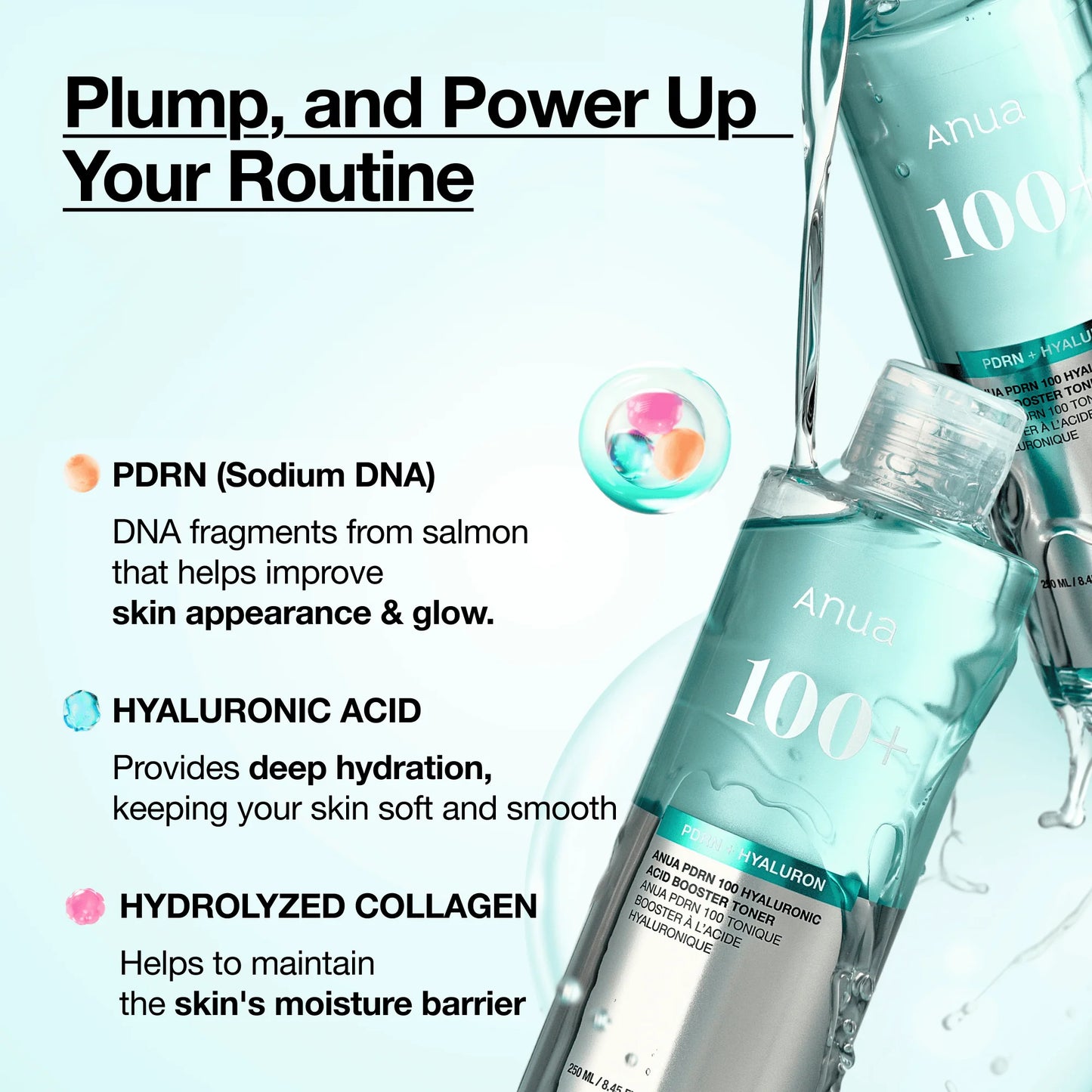 Anua 100 Hyaluronique acide booster toner