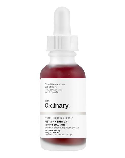 THE ORDINARY SOLUTION PEELING AHA 30% + BHA 2%