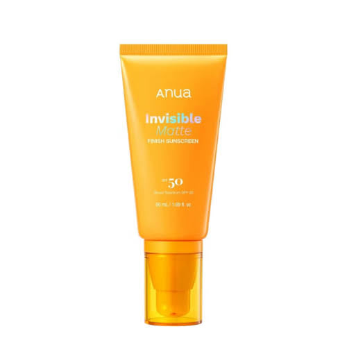 Anua invisible matte finish sun cream