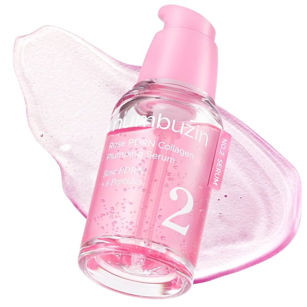 numbuzin No.2 Rose PDRN Collagen Plumping Serum + 6 peptides