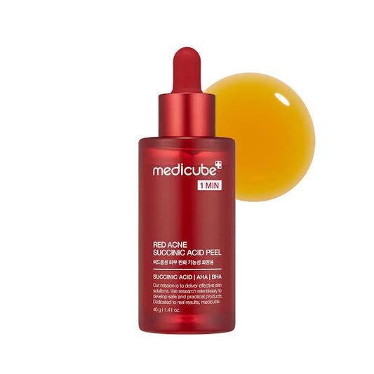 MEDICUBE 1MIN RED ACNE SUCCINIC ACID PEEL 40G