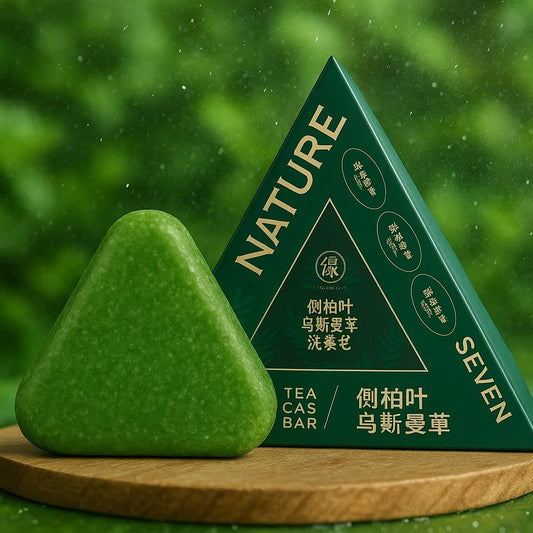 nature seven green soap shampoo