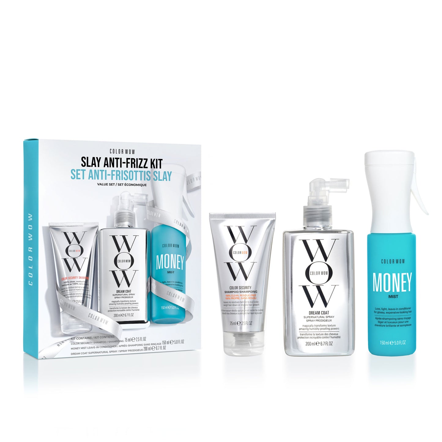 Color Wow Slay Anti-Frizz Kit( livraison gratuite)