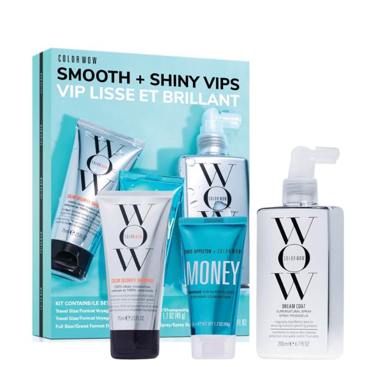Color WOW Smooth + Shiny VIPS Gift pack(livraison gratuite)