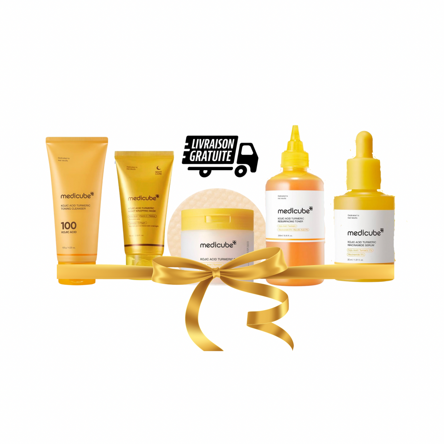 pack promotionnel Medicube kojic acide ( livarison gratuite )