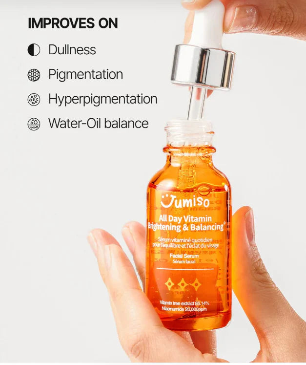 JUMISO All Day Vitamin Brightening & Balancing Facial Serum