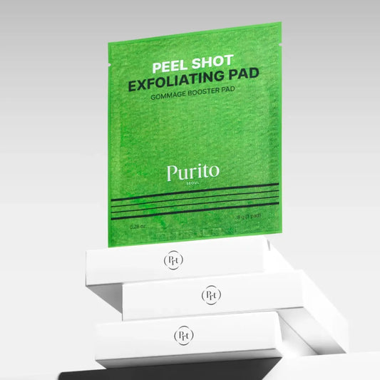 Purito peel shot exfoliating pad