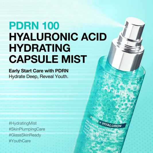 Anua PDRN Hyaluronic Acid Hydrating Capsule Mist 100mLn